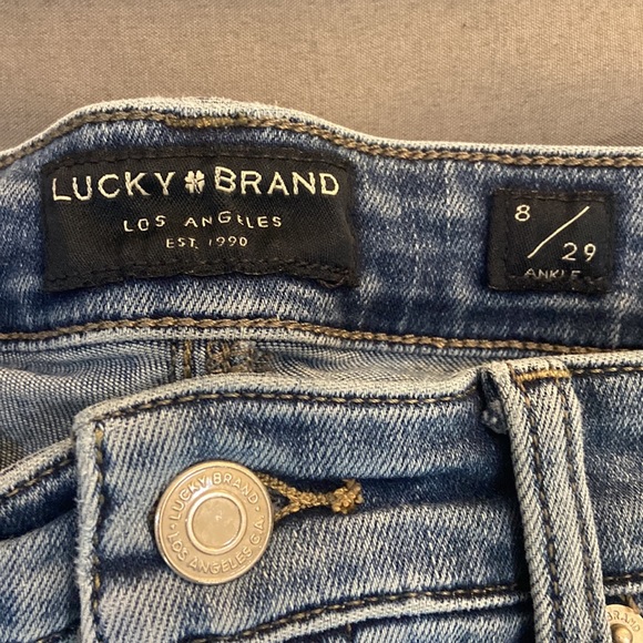 Lucky Brand Ava Skinny Mid Rise Jeans - Picture 2 of 9